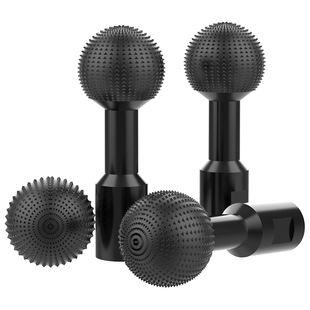 奥奔球形木槽雕刻刀木工木材打磨工具100型角磨机专用磨头刺盘