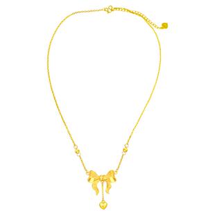 CAMIERY 高级感在逃公主项链女设计感轻奢小众18k金不掉色项链