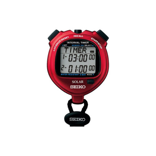 精工SEIKO秒表SVAJ103 S062 SVAJ101太阳能计时器秒表 现货