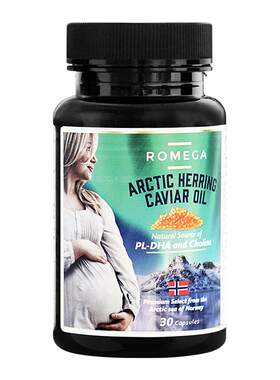 ROMEGA孕妇磷脂DHA挪威进口鱼籽油30粒