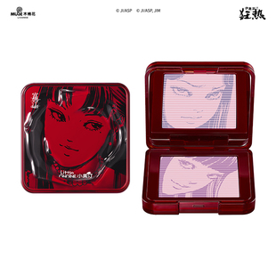 [伊藤润二狂热联名]小奥汀富江立体浮影腮红盘唇泥眼线液笔睫毛膏