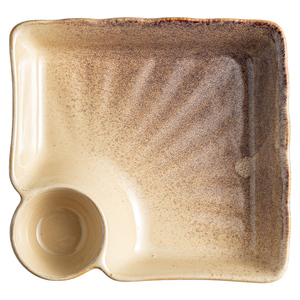 高颜值刺身盘摆盘分格餐盘陶瓷带醋碟饺子盘日式餐盘薯条盘专用盘