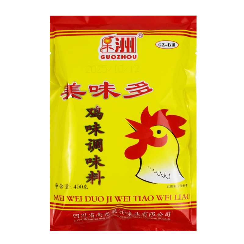 果洲美味多鸡味调味料400克家用