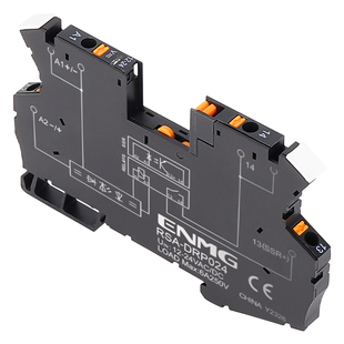 恩爵 6.5mm超薄型导轨式继电器底座RSA-DRP024 适配APAN/EQZ系列