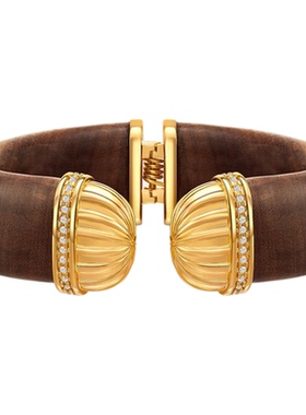 毛晓彤明星同款原木质手镯女