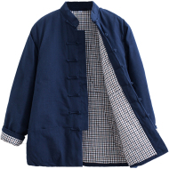 中国风冬季中式唐装加厚保暖棉袄