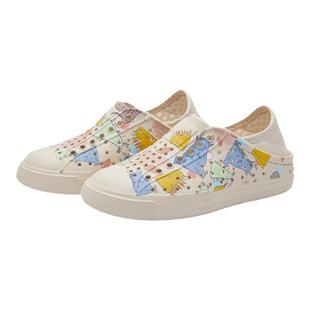 native儿童洞洞鞋户外旅游凉鞋轻便防滑半拖男女童一脚蹬涉水拖鞋