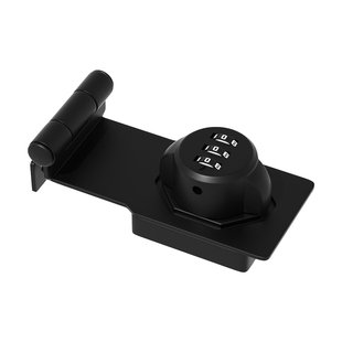 免打孔90度密码锁插销门栓锁扣搭扣推拉门锁内开门锁房门防盗门扣