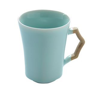 景德镇陶瓷杯带盖勺马克杯情侣杯结婚礼物水杯茶杯定制刻字大容量