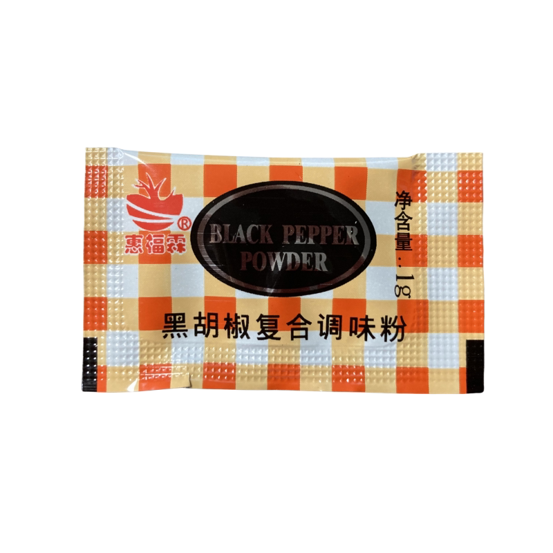 汉堡店黑胡椒调味包烧烤肉串撒料