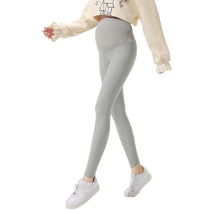 孕之彩孕妇打底裤秋冬高弹棉加绒外穿时尚显瘦长裤子冬季孕妇装