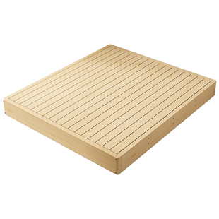 实木床板1.5米木板排骨架硬板床垫1.8米板条支撑榻榻米护腰地台床