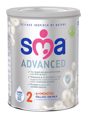 【英国直邮】惠氏SMA2段HMO轻度水解蛋白二段婴幼儿牛奶罐装进口