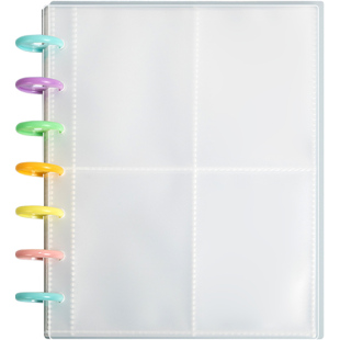 小马宝莉卡册高颜值ins风蘑菇扣卡片收纳册四宫格九宫格追星卡牌集卡册内页3寸照片相册活页大容量收藏册A54