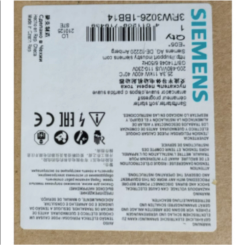 议价3RW3026-1BB04 软启动器 11kW/400V 3RW30261BBO4现货议价