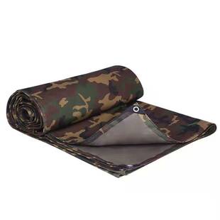 迷彩雨布防水雨布加厚户外防雨水布料篷布防晒耐磨牛津苫布防尘罩