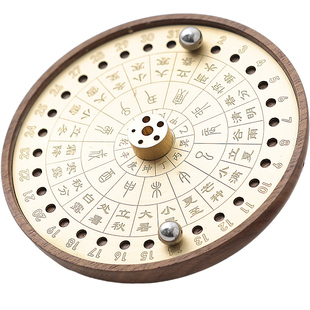 中式节气日晷香插香座香薰炉香炉家用室内线香香插底座茶道沉香盘