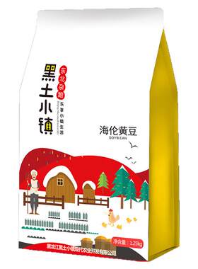 黑土小镇五谷杂粮黄大豆真空装