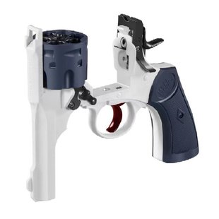 危克MK4双动韦伯利左轮中折80%金属连发软弹玩具枪儿童生日礼物