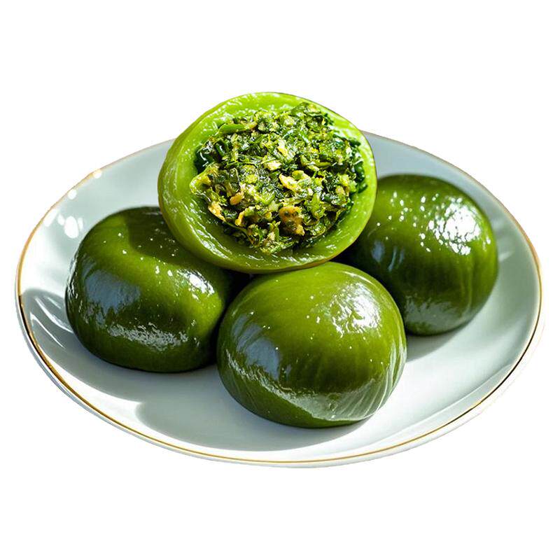 荠菜鲜肉青团粢毛团400g(10个)