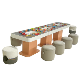 zdh新品幼儿园游乐区益智积木桌售楼处游戏桌早教中心手工儿童桌