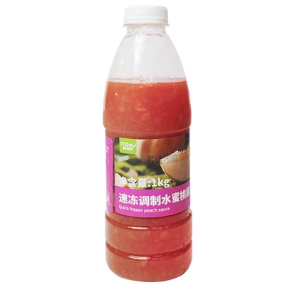 踢踢豆商用水蜜桃果酱