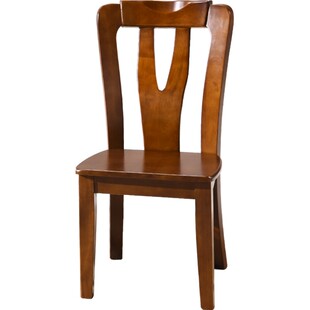 意特尔实木餐椅2026年新款家用新中式椅子现代中式加厚靠背椅整装