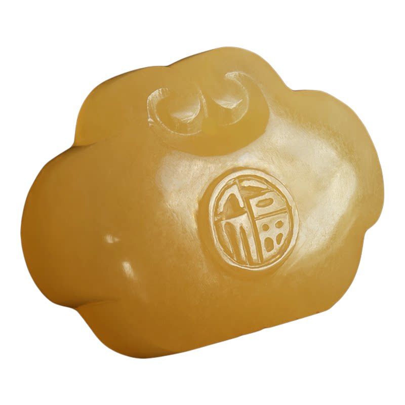 西泠印社福禄盈门黄玉福禄锁印章