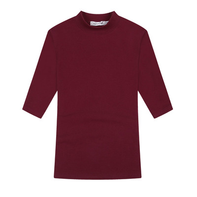 69元五分袖新款洋气风黑色打底衫