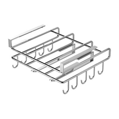 厨房橱柜吊下挂置物架多功