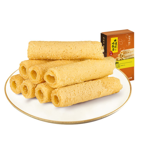 【拍1发2】陶陶居蜂巢鸡蛋卷传统零食160g广式点心特产伴手礼食品
