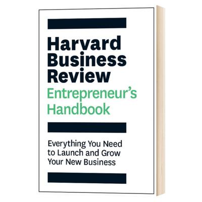 哈佛商业评论企业家手册 英文原版 The Harvard Business Review Entrepreneur's Handbook 商业 创业指南 英文版进口原版英语书籍