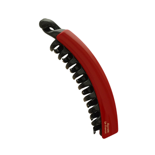 韩国进口france简约超大号香蕉夹女马卡龙色高马尾夹多发量竖夹