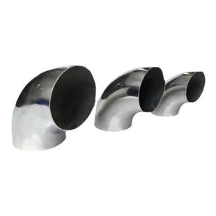 304不锈钢9弯头63圆管51管90度对焊接头排风管转接水管工业排气管
