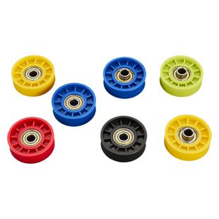 福来轮徕福轮4838mm卸货神器滑轮流利条滚轮来福轮金属传送带滚轮