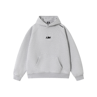 FORNINESFN刺绣卫衣男女国潮2025秋冬新款连帽衫上衣加绒加厚外套