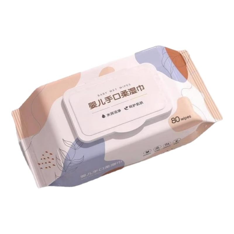 婴儿手口保湿无添加加厚湿巾
