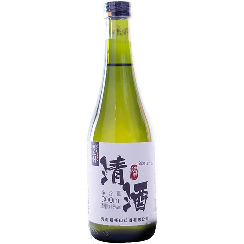 野王怀黄酒山药黄酒1*6瓶山药