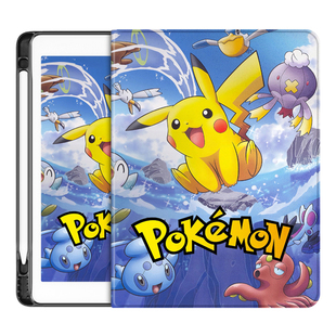 ipad保护套2020硅胶可爱mini5air4/2带笔槽2018pro11定制平板外壳