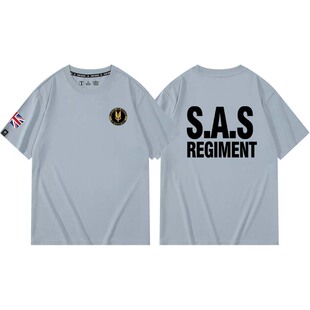 SAS英国特种空勤团衣服Rainbow Six彩虹六号战术短袖T恤衫上衣服