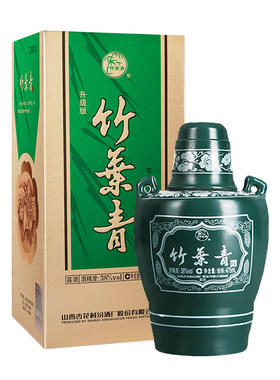 竹叶青酒38度坛竹475mL*1瓶