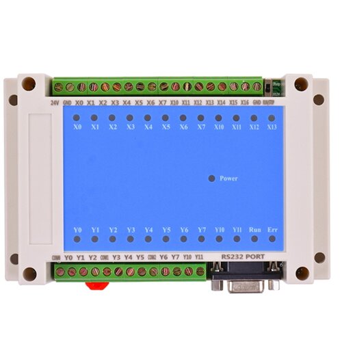国产PLC工控板兼容FX1N 2N 25MRMT 梯形图编程 可编程控制器