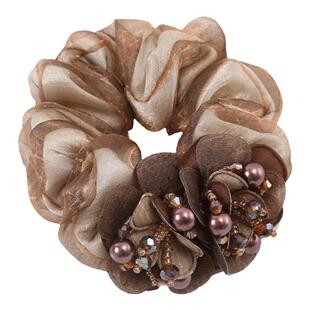 头绳肥肠发圈时尚网纱皮筋女网红ins头饰盘发器扎头马尾发绳皮套