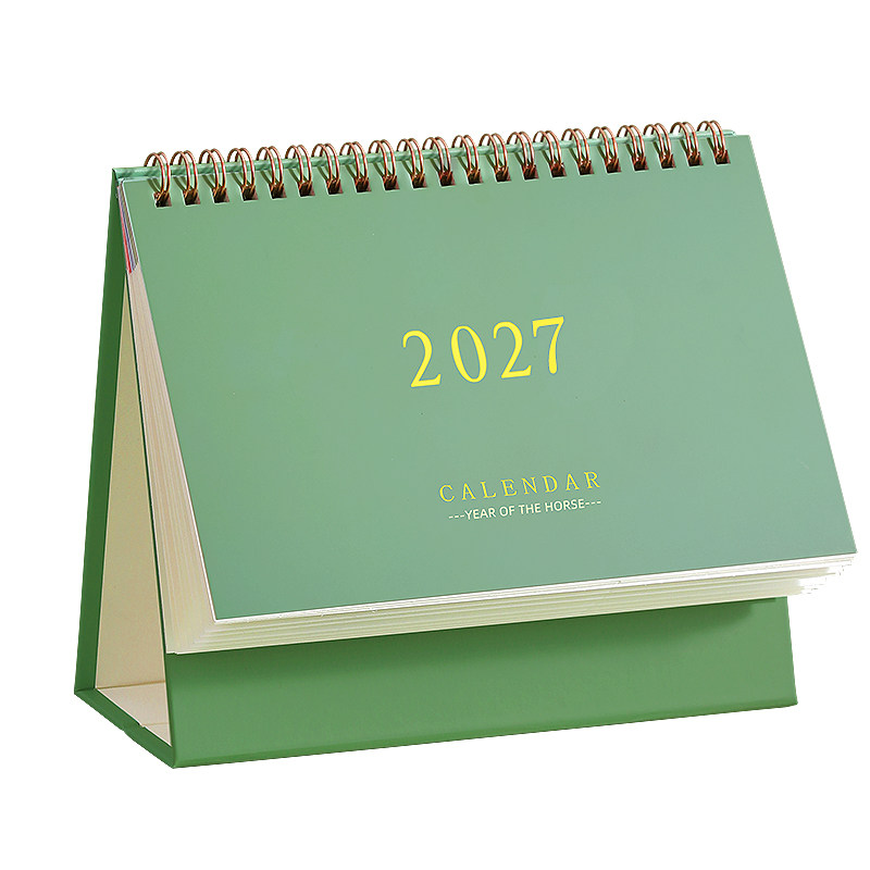 2026年-2027年跨年日历桌面台历