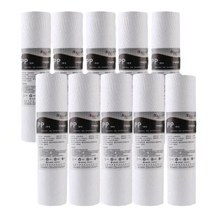 10支装PP棉滤芯10寸净水器前置通用家用过滤器乐透配件纯水机一级