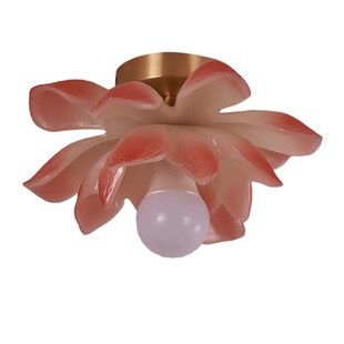 创意新中式人体声光控感应吸顶灯中国风过道走廊禅意茶室荷花灯