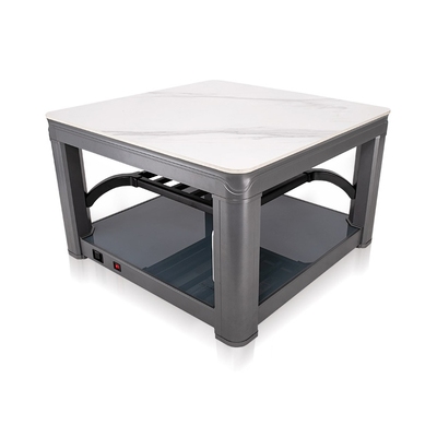 瑞奇正方形升降电取暖桌F2-90