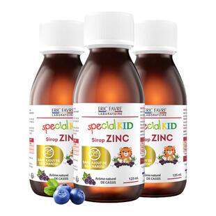 艾瑞可宝宝婴幼儿补锌液体儿童液体钙铁锌婴儿补锌*3