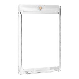 贝壳卡砖35-180PT球星收藏亚克力卡砖透明评级卡砖磁吸小卡有凹槽帕尼尼球星卡游戏王宝可梦海贼王卡套收纳盒