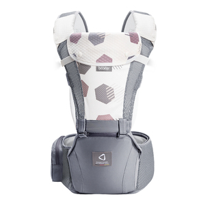 抱抱熊腰凳婴儿背带轻便四季多功能宝宝前抱式孩子托抱娃神器四季